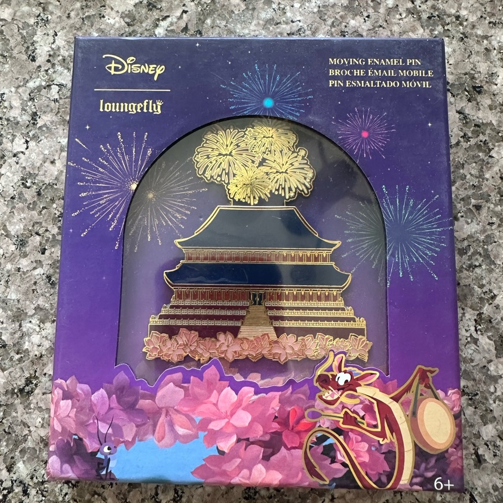 Disney Loungefly Mulan Enamel Pin